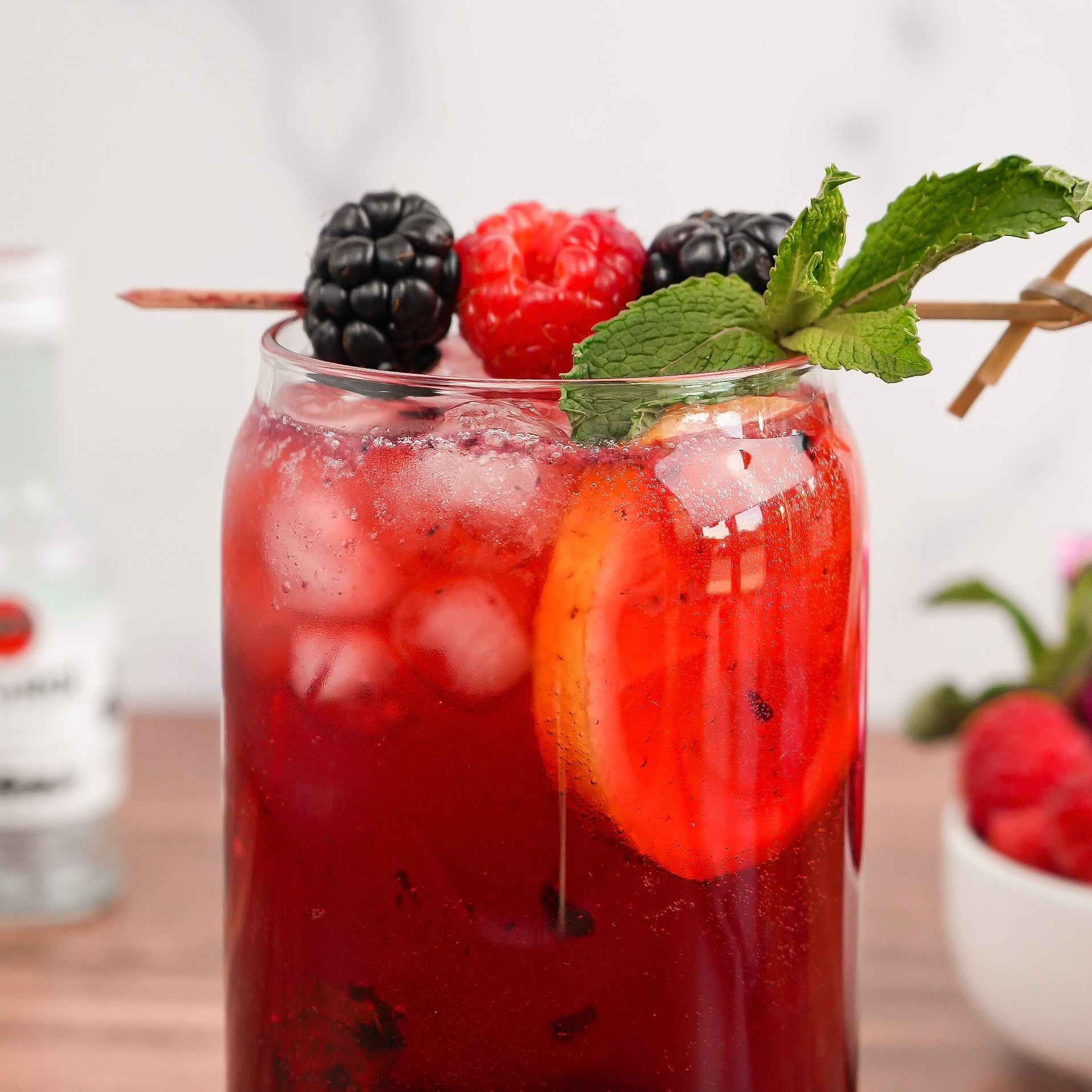 Mixed Berry Mojito